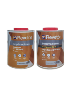 Imprimación Epoxi Soportes No Porosos 2 Comp.  1 Lt +1 Lt Reveton