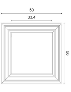 Orac Decor Panel 3D 50X50X3,2 Cm W121 Autorie