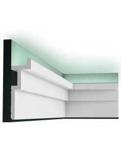Orac Decor Cornisa 200X6,1X18,5 Cm C396 Steps
