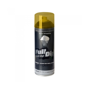 Spray Ahumado Faros Full Dip Vinilo Líquido Negro 400 ML