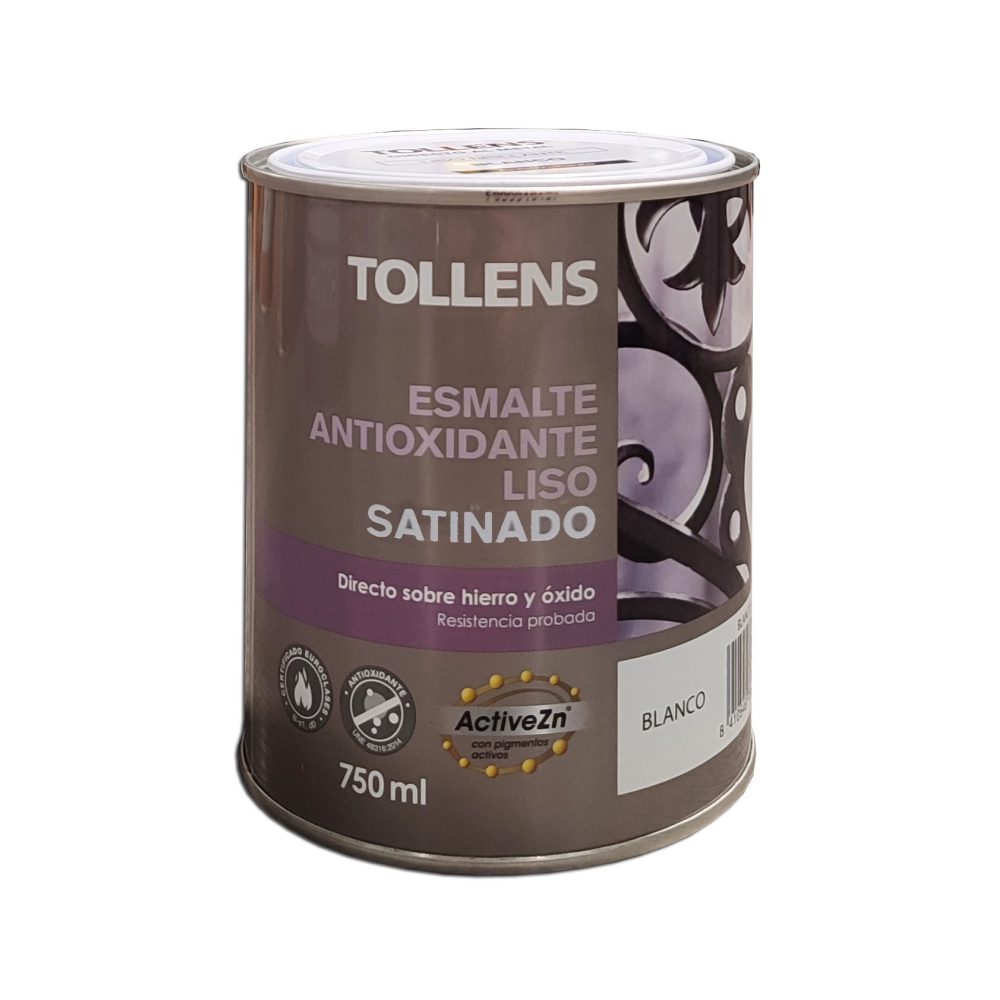 Esmalte Antioxidante Liso Satinado 750 Ml