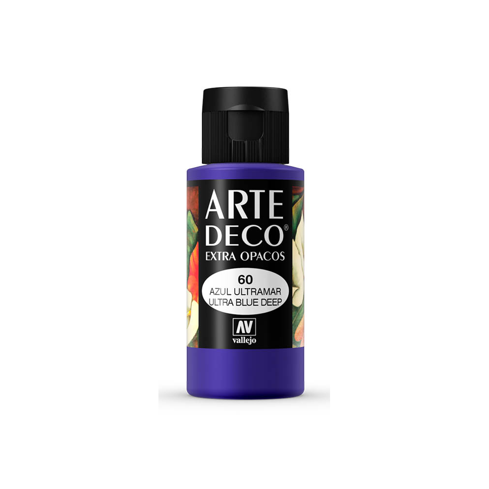 Pintura Acrílica Arte Deco Vallejo 60 Ml