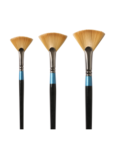 Pincel Sintético Abanico...