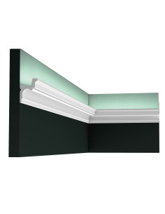 Orac Decor Moldura Iluminación  200X5,5X4,2 Cm C323