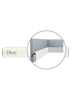 Caja 24 Piezas Orac Decor Cubre Rodapié 200X10X2,2Cm Sx171