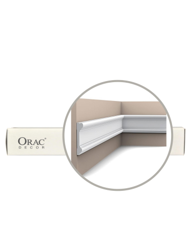 Caja 16 Piezas Orac Cornisa L230 X H9,4 X A2,3Cm  Dx121-2300