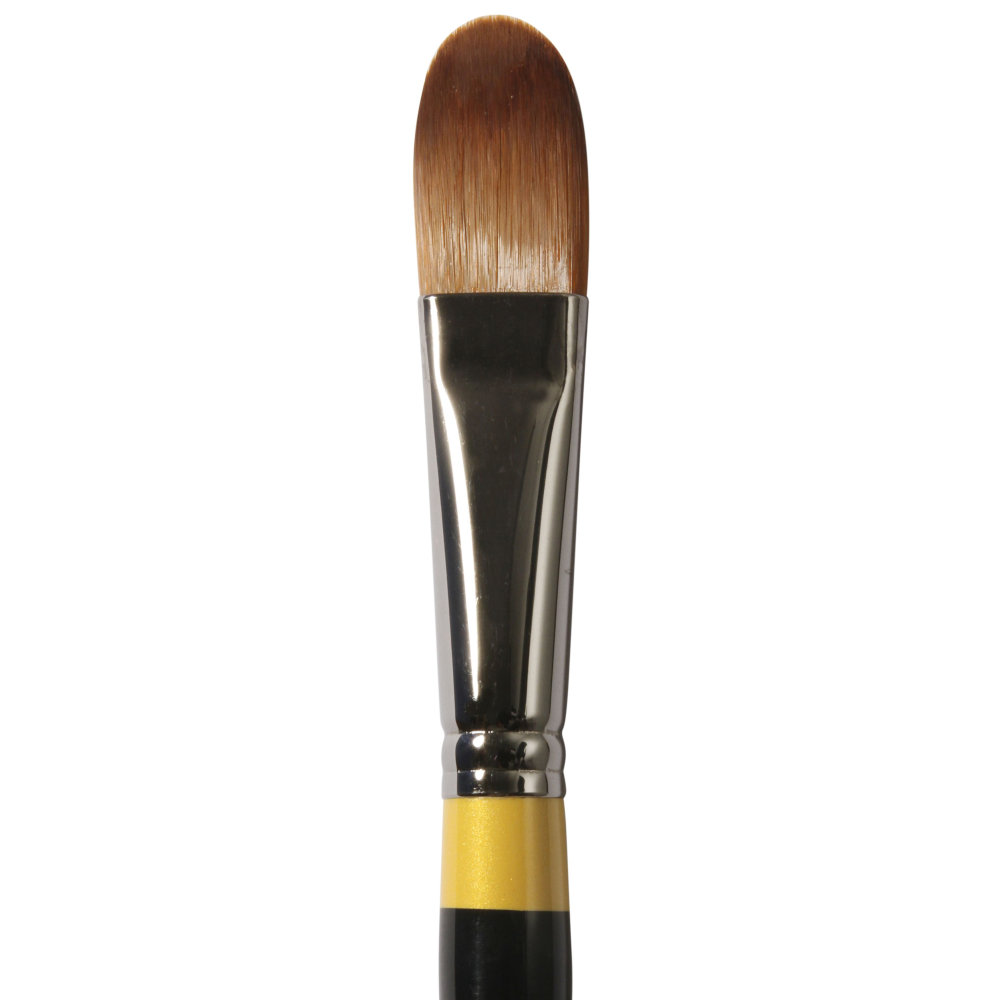 Pincel Sint. Rígido Lengua Gato Acrílico Mango Largo S.42