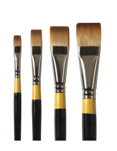 Pincel Sintético Plano...