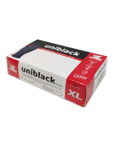 Guantes De Nitrilo Uniblack...