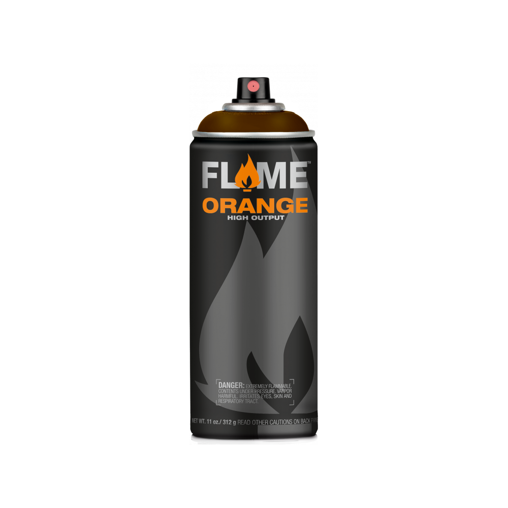 Spray Flame Orange Mate Molotow 400 Ml