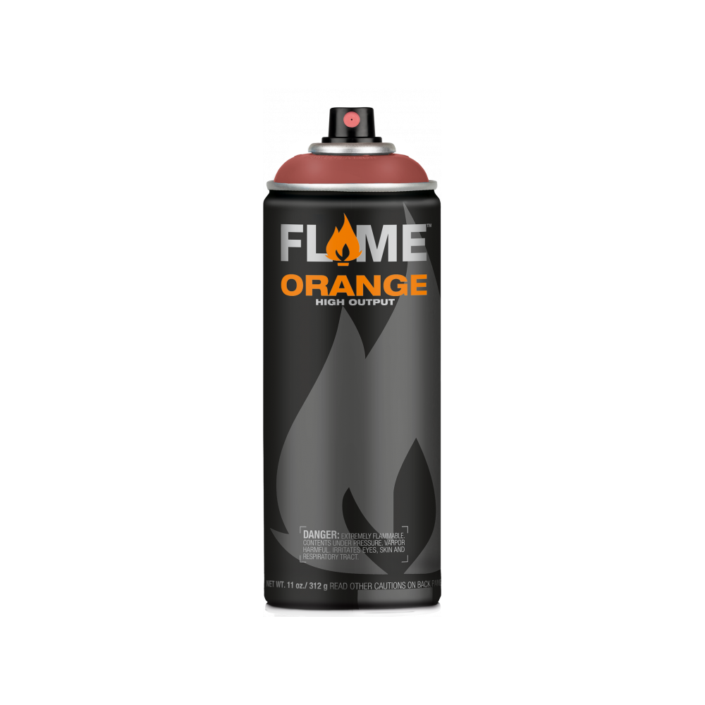 Spray Flame Orange Mate Molotow 400 Ml