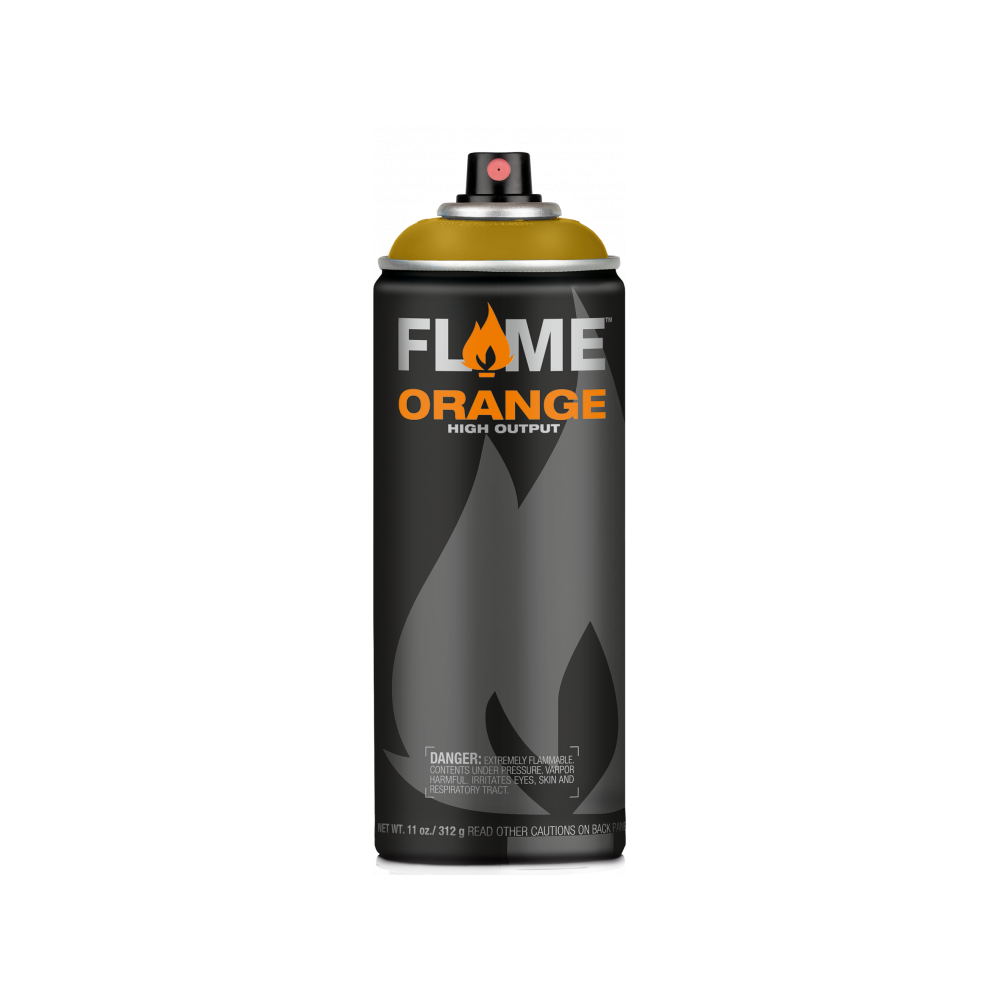 Spray Flame Orange Mate Molotow 400 Ml