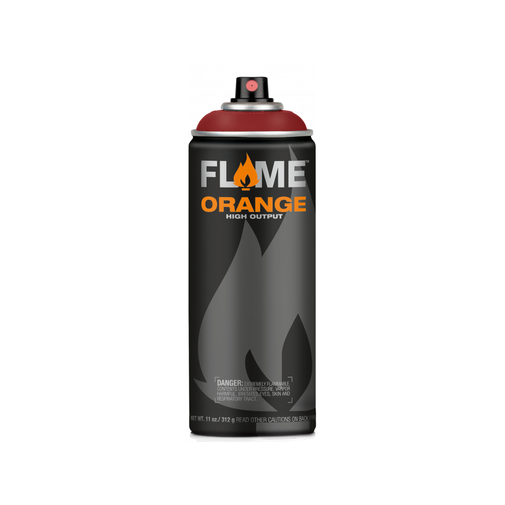 Spray Flame Orange Mate Molotow 400 Ml