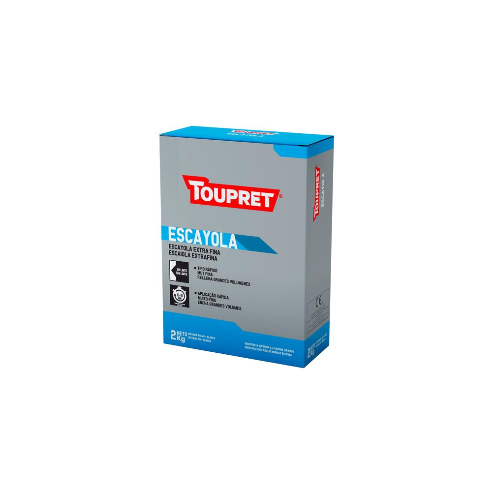 Escayola Polvo Extra Fina Toupret 2 Kg