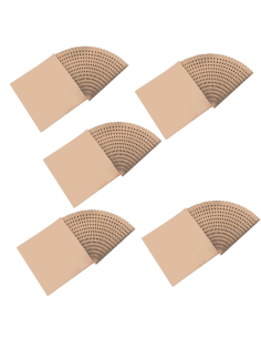 5 X Filtro De Cartón Plegado Estándar 0,63X13 Mts