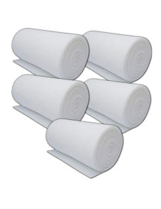 5 X Rollo Prefiltro Fibra Poliéster G3 150 Gr 1X20 Mts