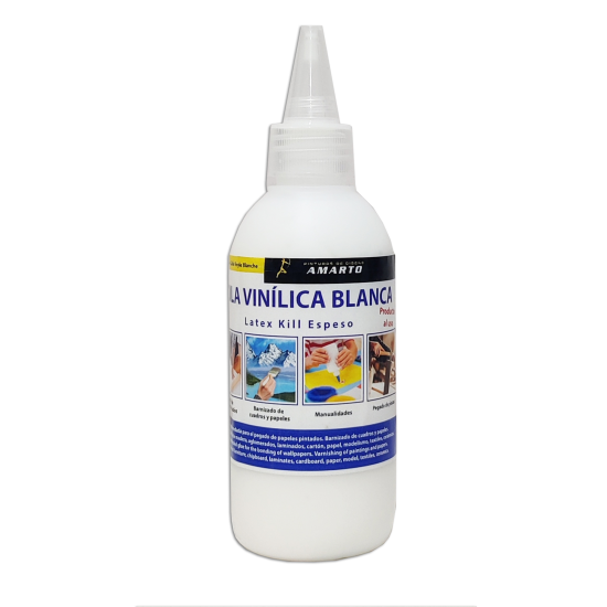 COLA VINILICA BLANCA PAPEL PINTADO Y MANUALIDADES 250 GR