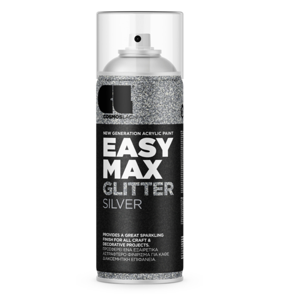 Spray Easy Max Acrylic Glitter Cosmos Lac 400 Ml