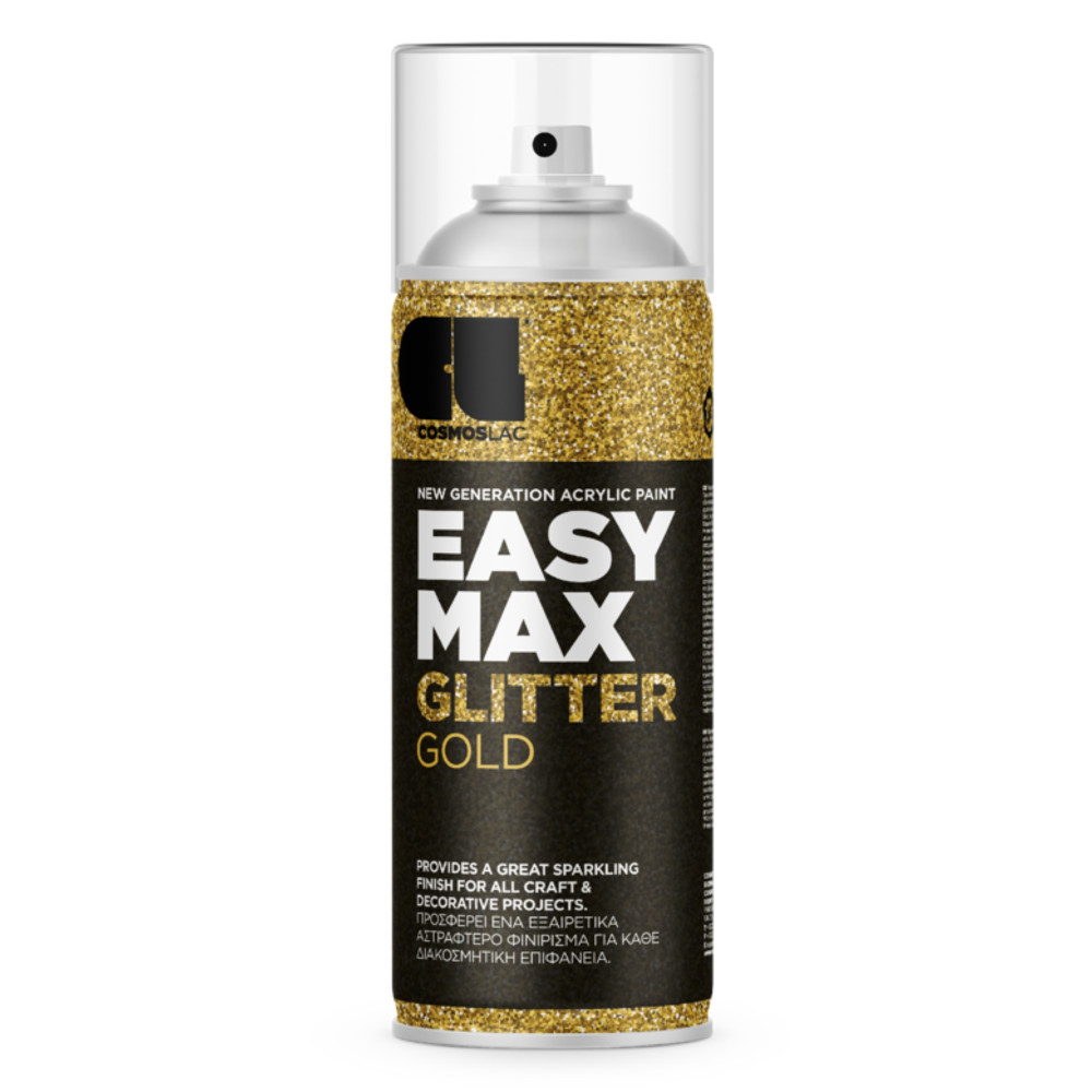 Spray Easy Max Acrylic Glitter Cosmos Lac 400 Ml