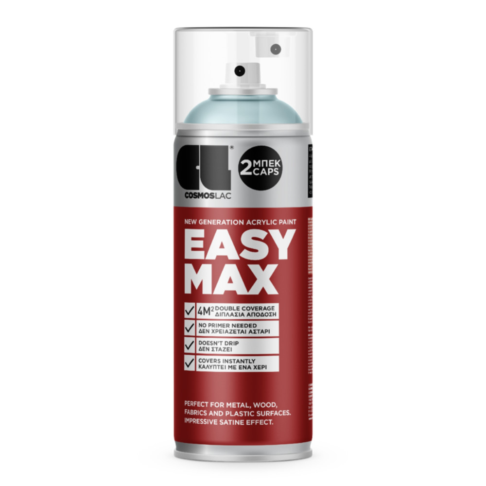 Spray Easy Max Acrylic Satinado Pastel Cosmos Lac 400 Ml