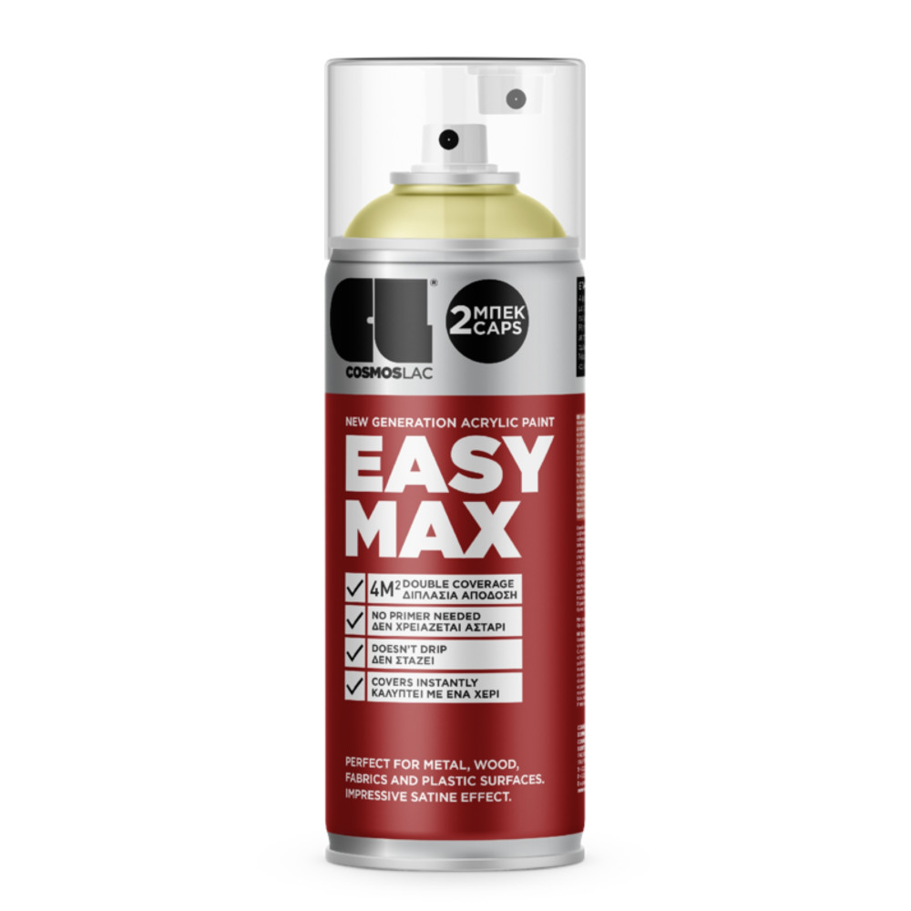 Spray Easy Max Acrylic Satinado Pastel Cosmos Lac 400 Ml