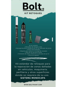 Kit Std Rotulador Retoques Para Coche Monocapa