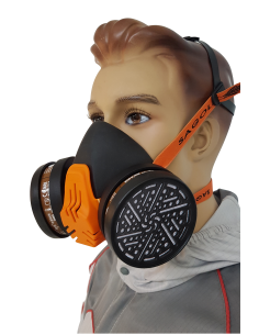 Mascara Con 2 Filtros Pintura Sagola Mp300