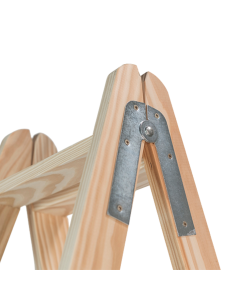 Escalera De Madera Tijera Profesional 6 Peldaños