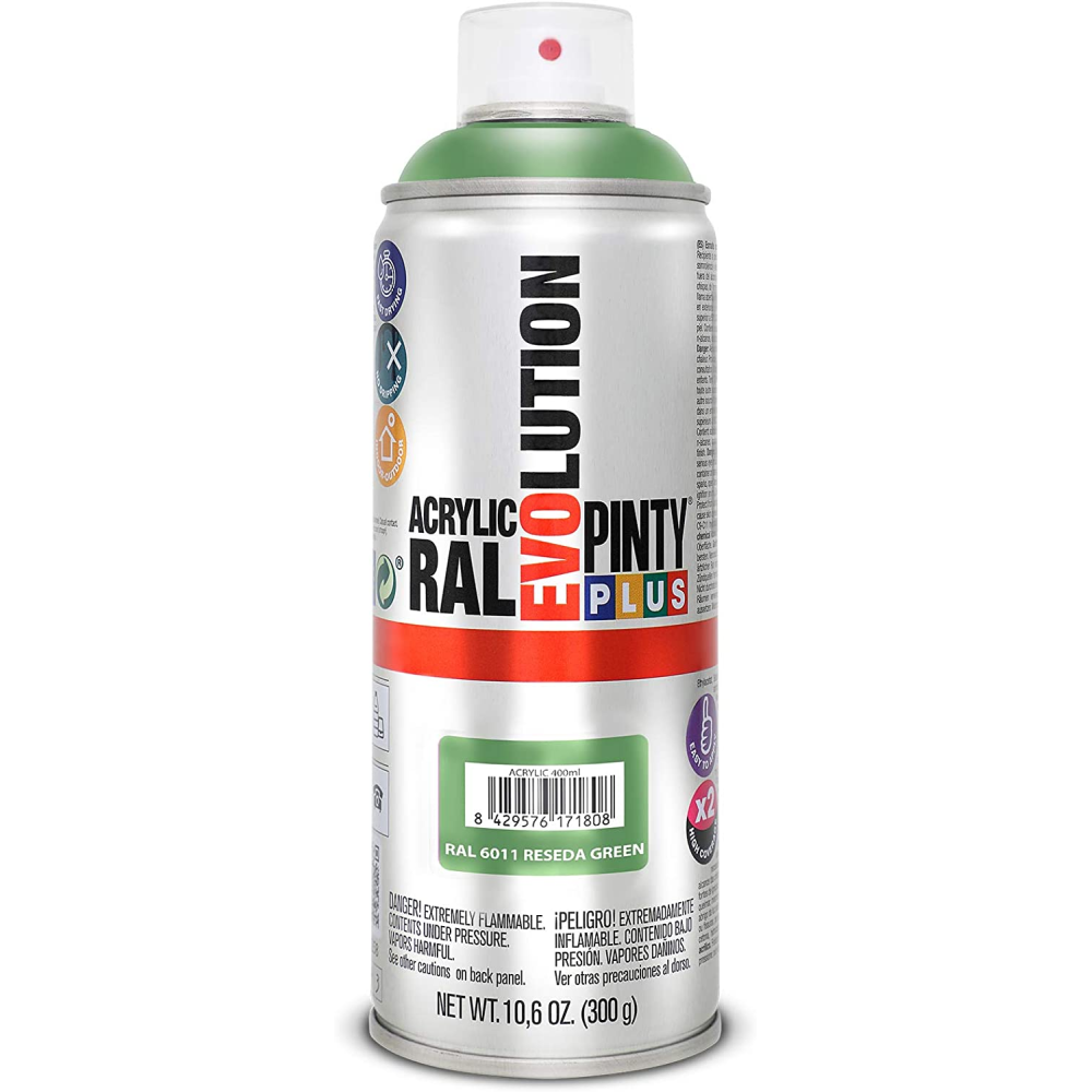 Spray Acrílico Brillante Pintyplus Ral 400 Ml