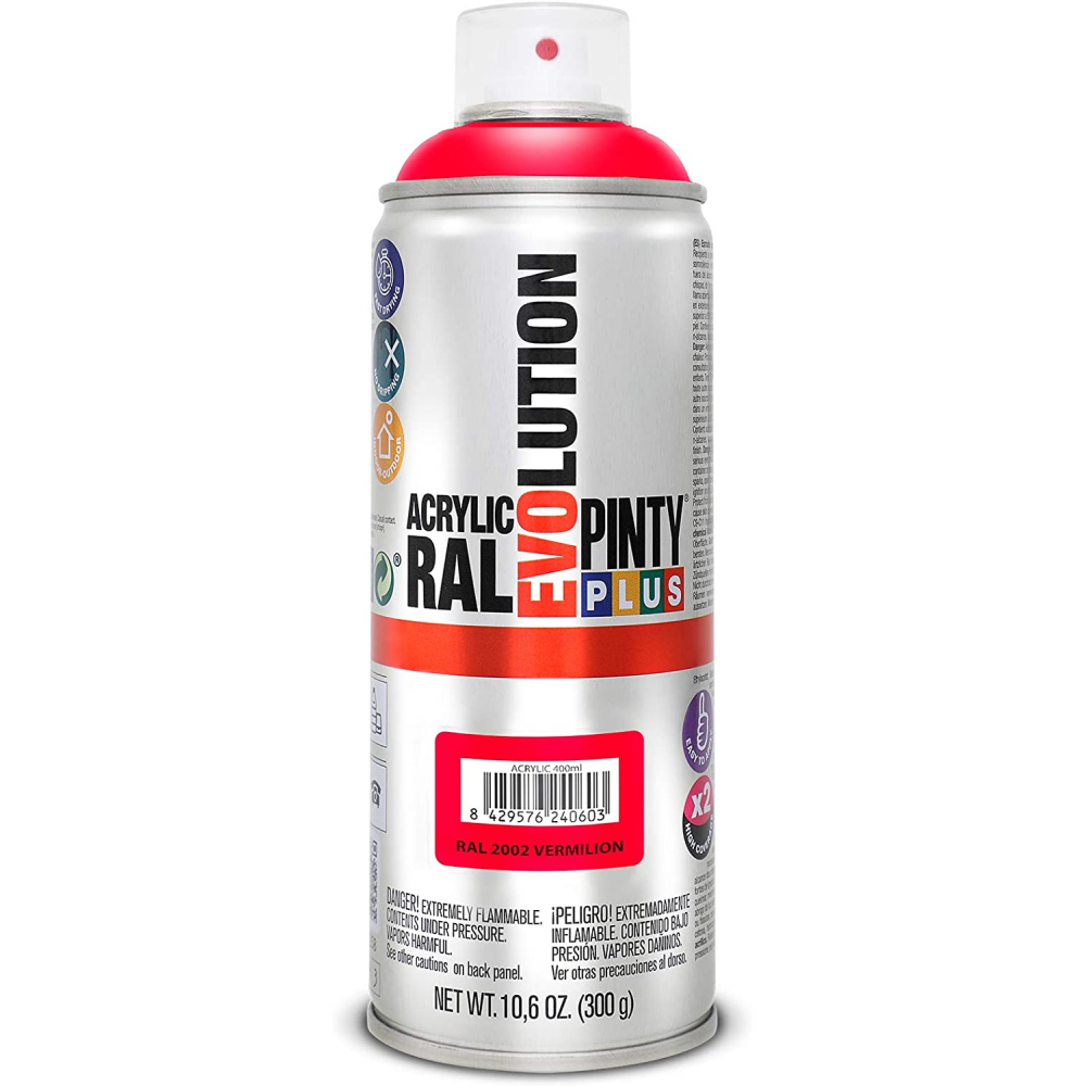 Spray Acrílico Brillante Pintyplus Ral 400 Ml