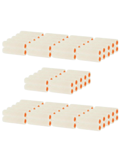 Pack 100 Recambios Mini Velour Barnizar Y Lacar 10Cm