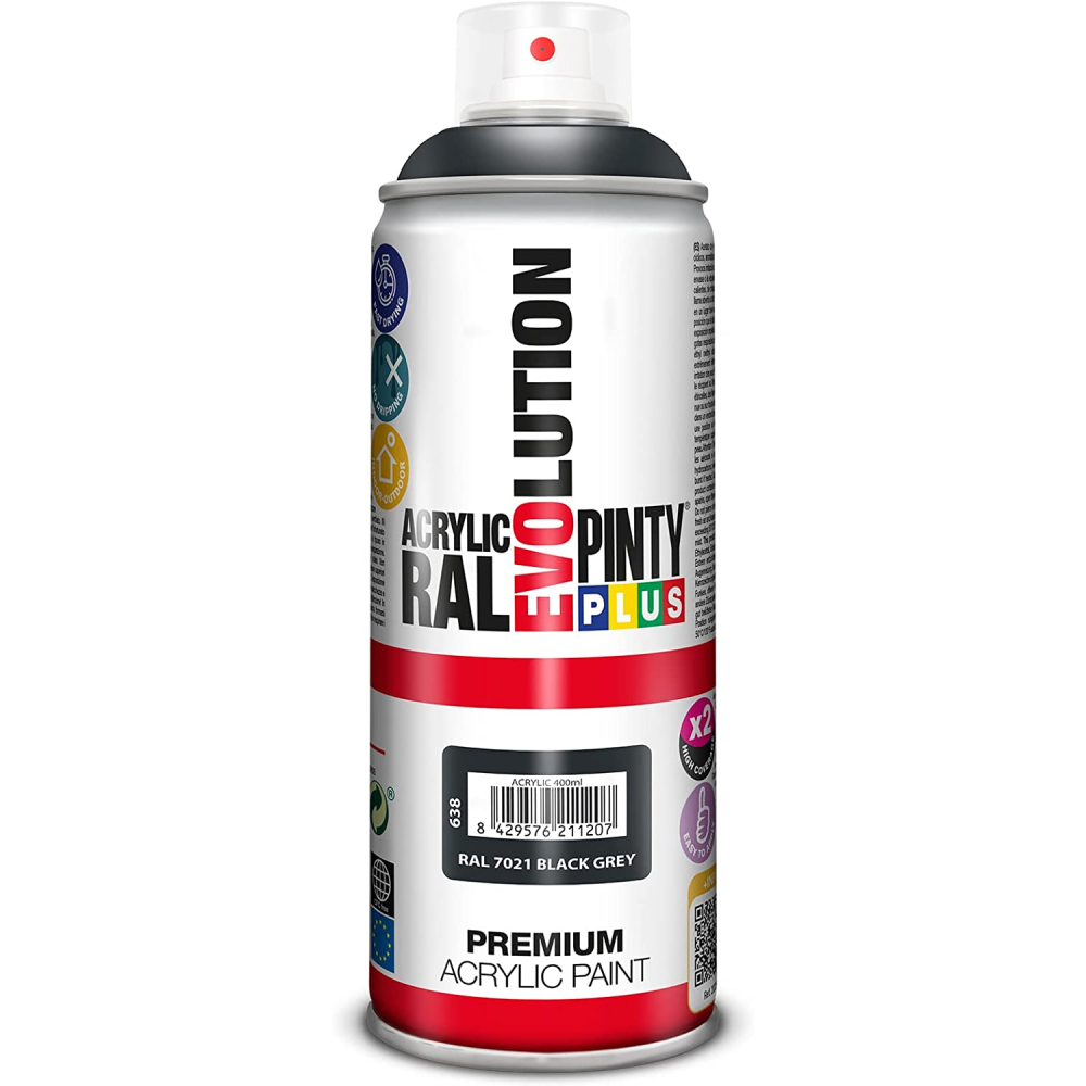 Spray Acrílico Brillante Pintyplus Ral 400 Ml
