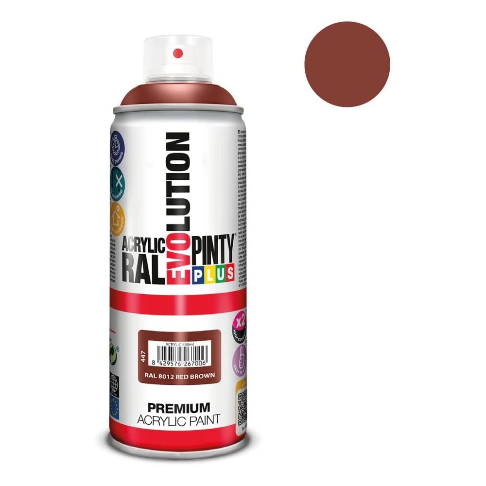 Spray Acrílico Brillante Pintyplus Ral 400 Ml