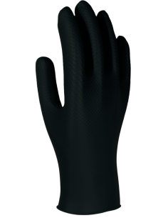 Pack 10 Cajas Guantes De Nitrilo Texturizado Unigrip Bk 50 Uds.