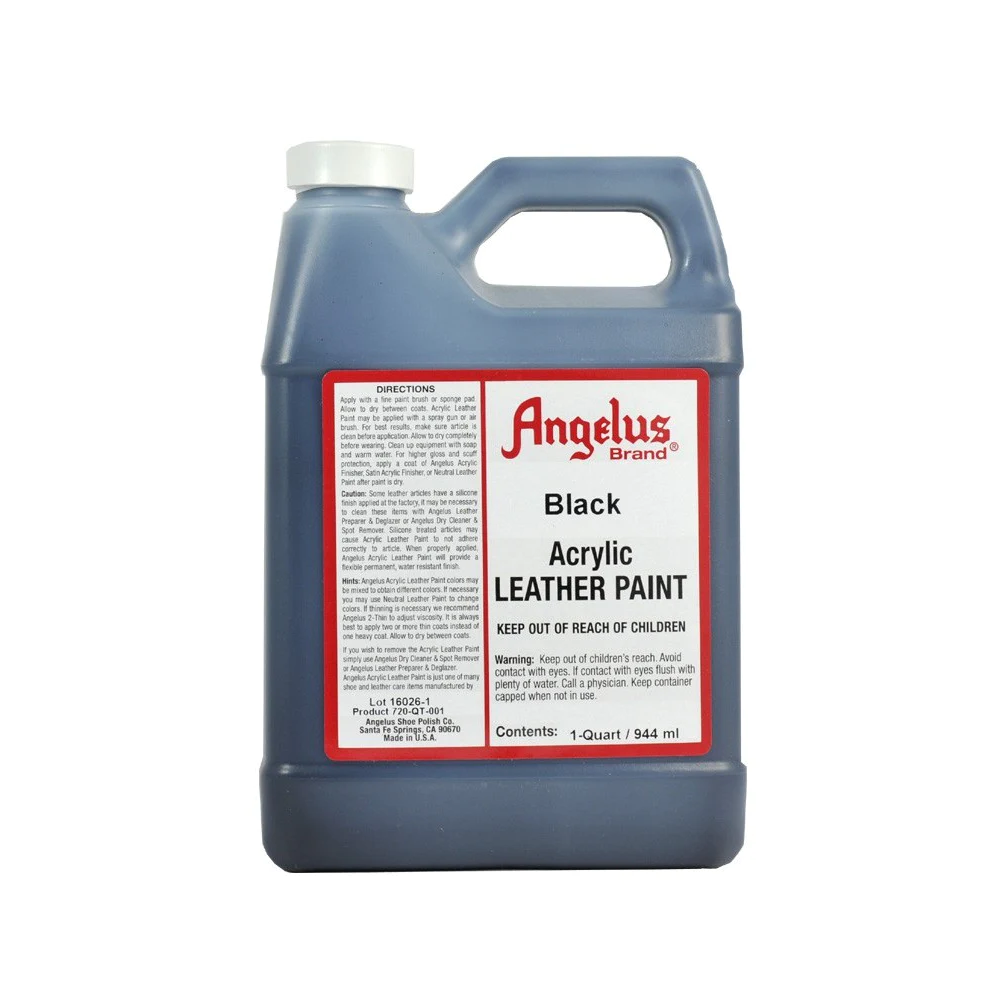 Pintura Cuero Y Polipiel Angelus 946,35 Ml