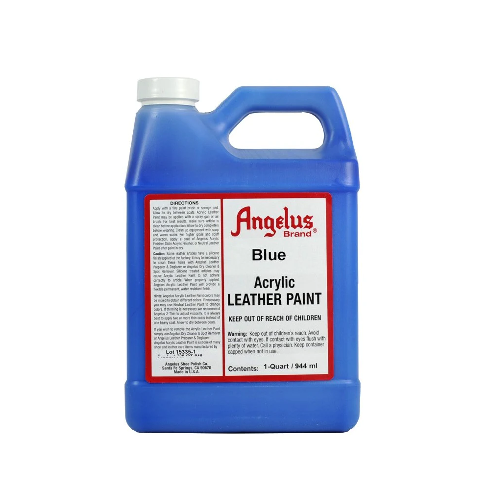 Pintura Cuero Y Polipiel Angelus 946,35 Ml