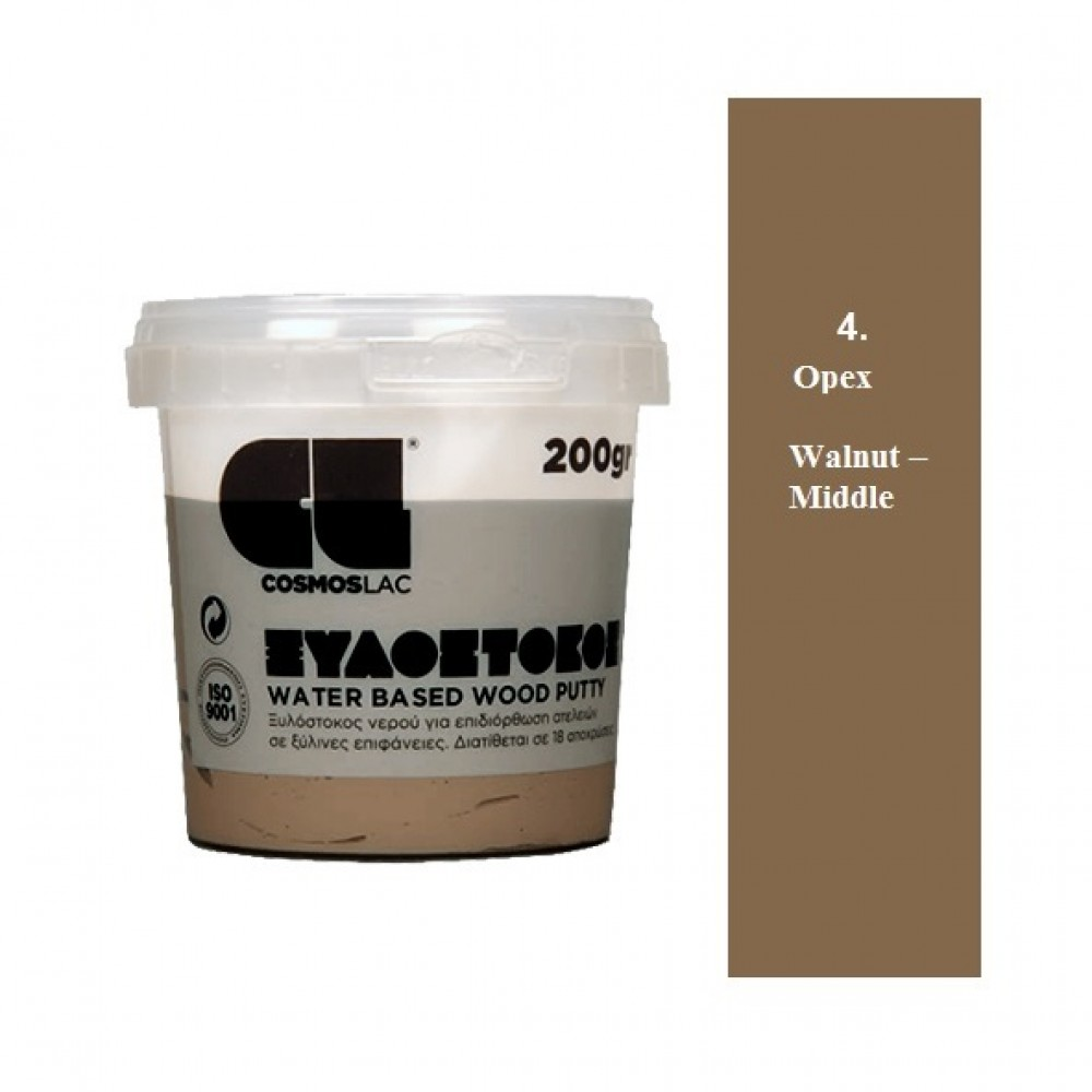 Masilla Para Madera Al Agua Cosmos Lac 200 Gr