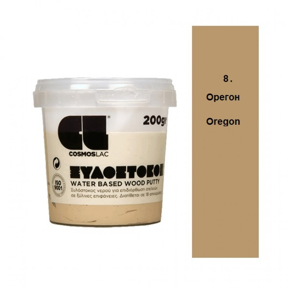 Masilla Para Madera Al Agua Cosmos Lac 200 Gr