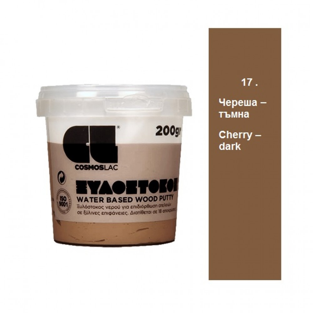 Masilla Para Madera Al Agua Cosmos Lac 200 Gr