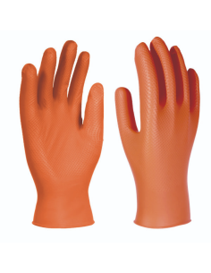Pack 10 Cajas Guantes De Nitrilo Texturizado Unigrip Or 50 Uds.