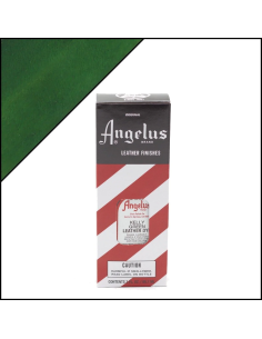 Tinte Para Cuero Angelus Verde Kelly / Kelly Green 88,9 Ml