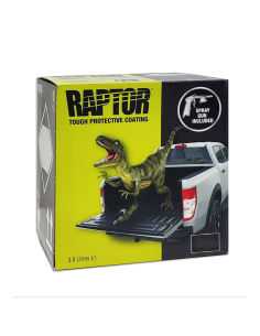 Pintura Raptor Súper Resistente 2K Kit Tintable 4 Lt + Pistola