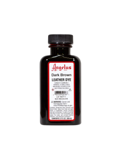 Tinte Para Cuero Leather Dye Angelus Marrón Oscuro / Dark Brown 88,9 Ml