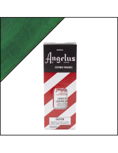 Tinte Para Cuero Leather Dye Angelus Verde / Green 88,9 Ml
