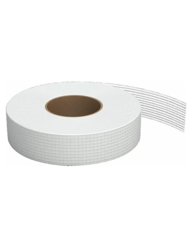 Cinta Tapa Grietas Autoadhesiva Fibra De Vidrio 50 Mm X 153 Mts
