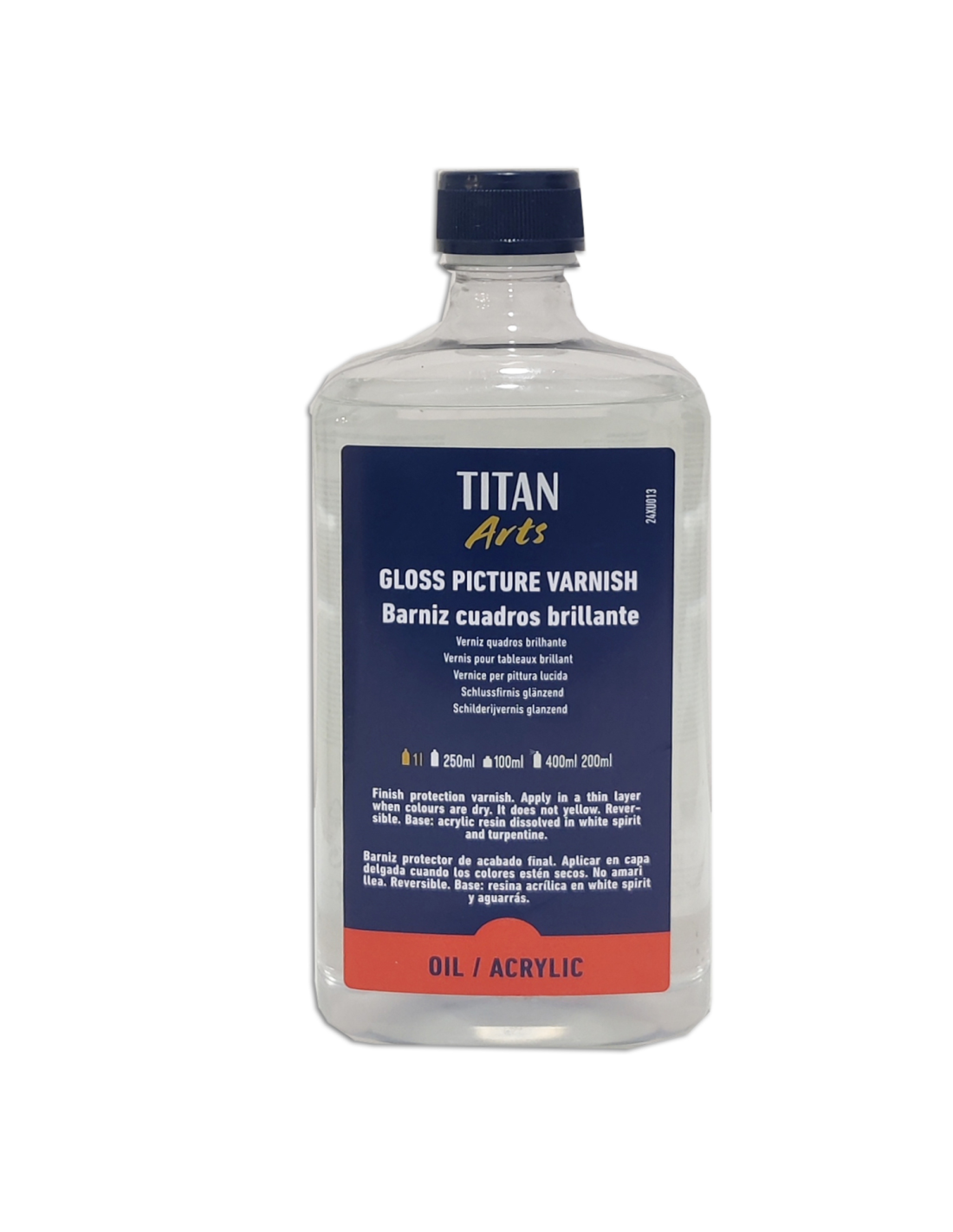 Titan Ritardante Per Colori Acrilici - 100 Ml - Prolunga L'Asciugatura Di 5-10 Minuti