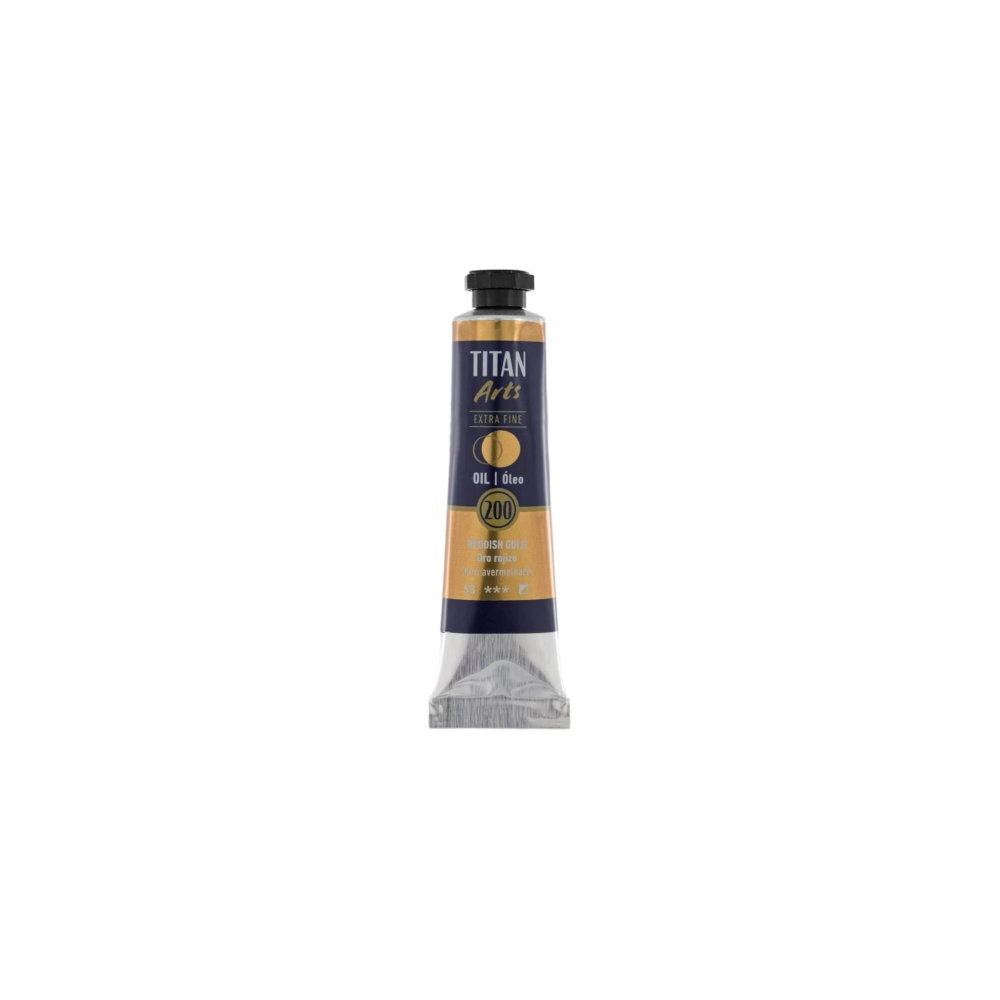 Oleo Extra Fino Titan Arts Metalizados 20 Ml