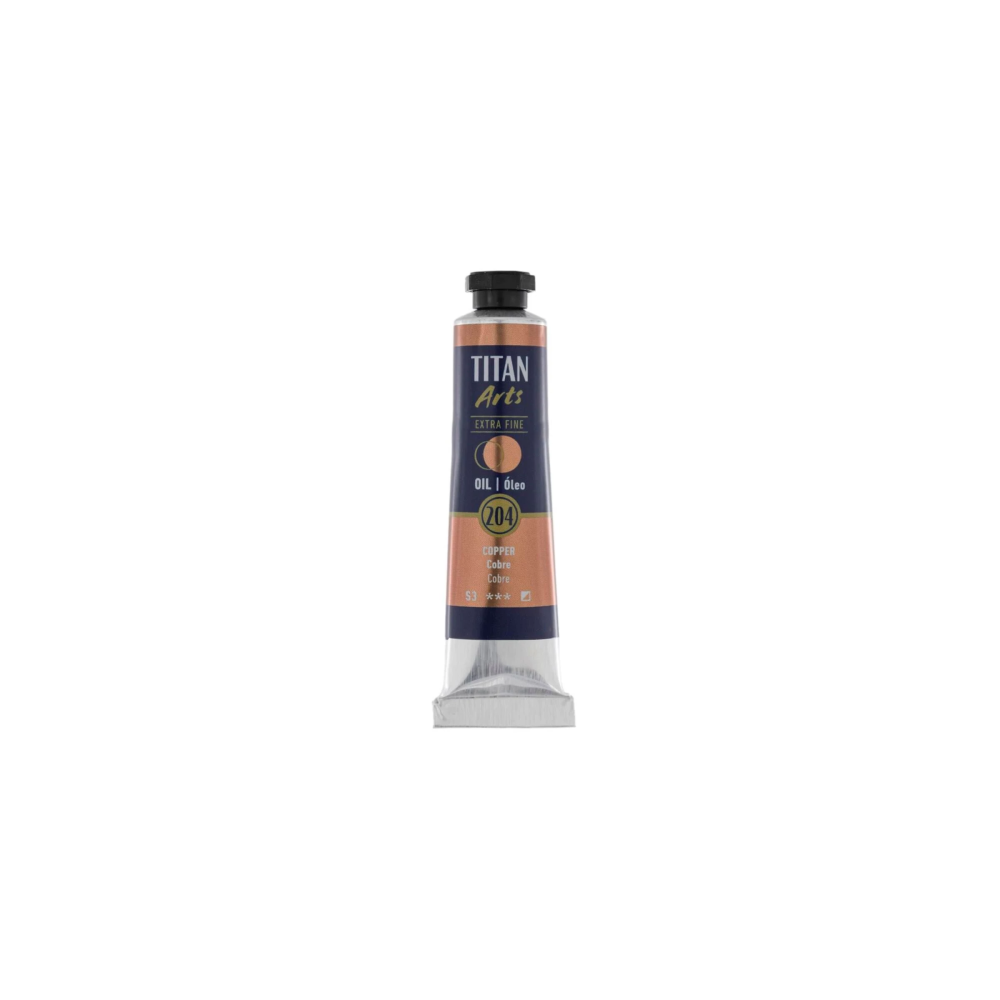 Oleo Extra Fino Titan Arts Metalizados 20 Ml