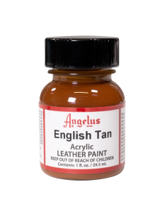 Pintura Cuero Y Polipiel Angelus English Tan 29,5 Ml