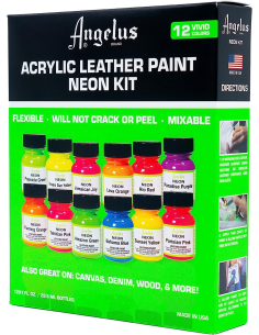 Set Pintura Para Cuero...